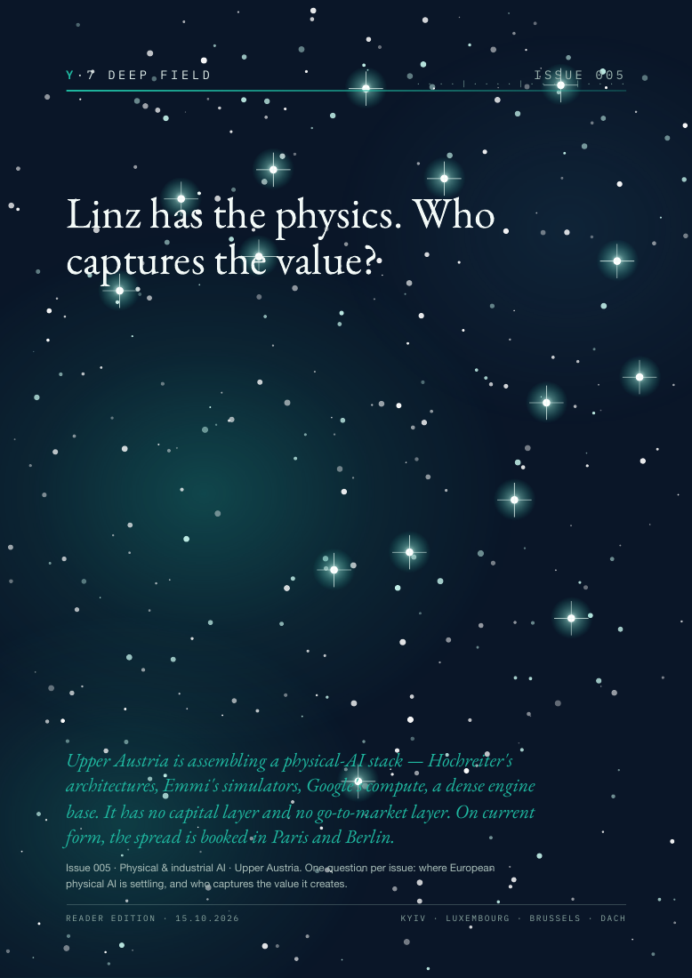 Cover of Y7 Deep Field issue 005